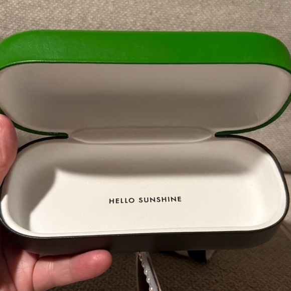 NEW Kate Spade Pearl-Embellished Cat-Eye Sunglasses w/Case - Picture 9 of 11